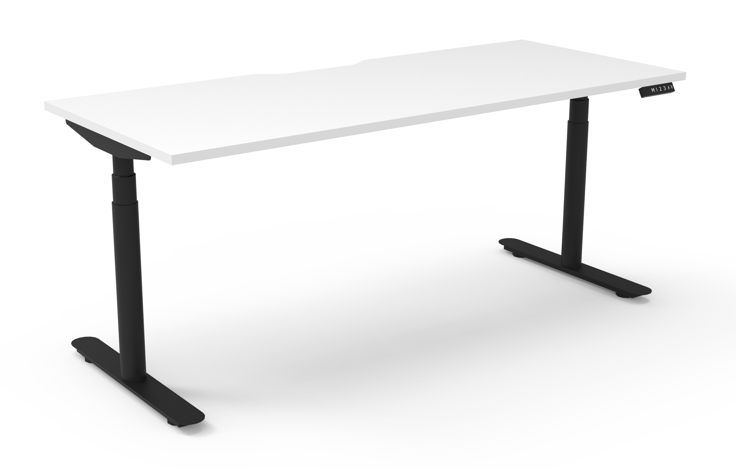 Halo+ Height Adjustable Straight Desk Range